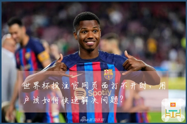 世界杯投注官网页面打不开时，用户该如何快速解决问题？